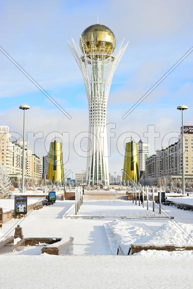 Башня "БАЙТЕРЕК" в Астане