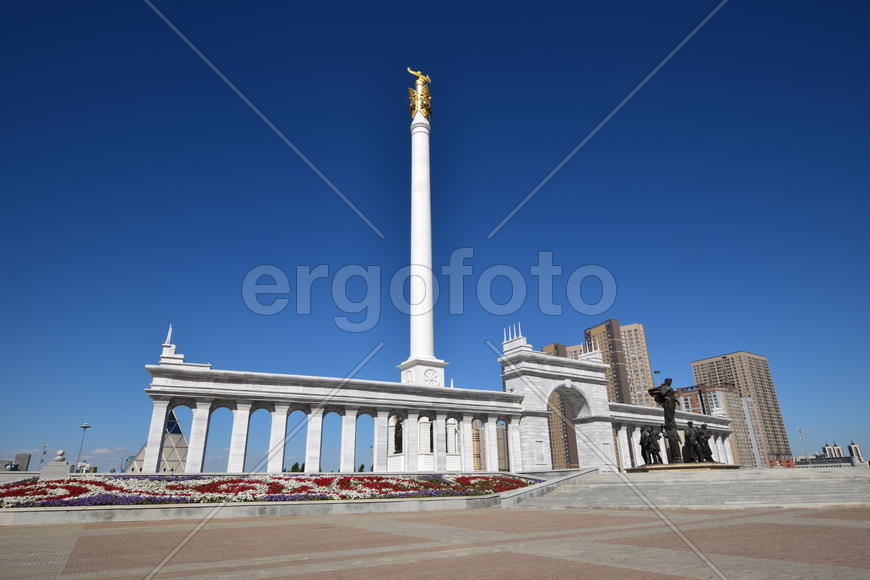 Астана - Площадь независимости. Казахстан