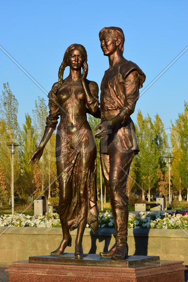 Уличная скульптура Астаны