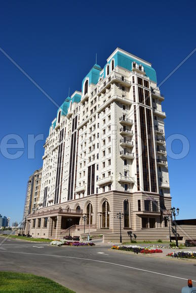Астана - многоэтажные жилые дома. Архитектура Казахстана 