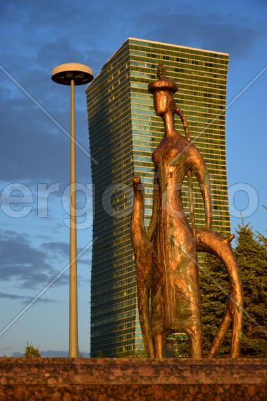 Уличная скульптура Астаны