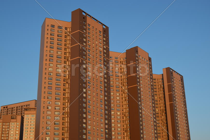 Астана - многоэтажные жилые дома