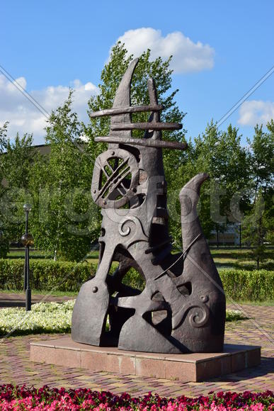 Уличная скульптура Астаны