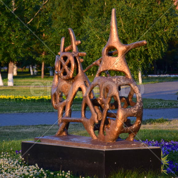 Уличная скульптура Астаны