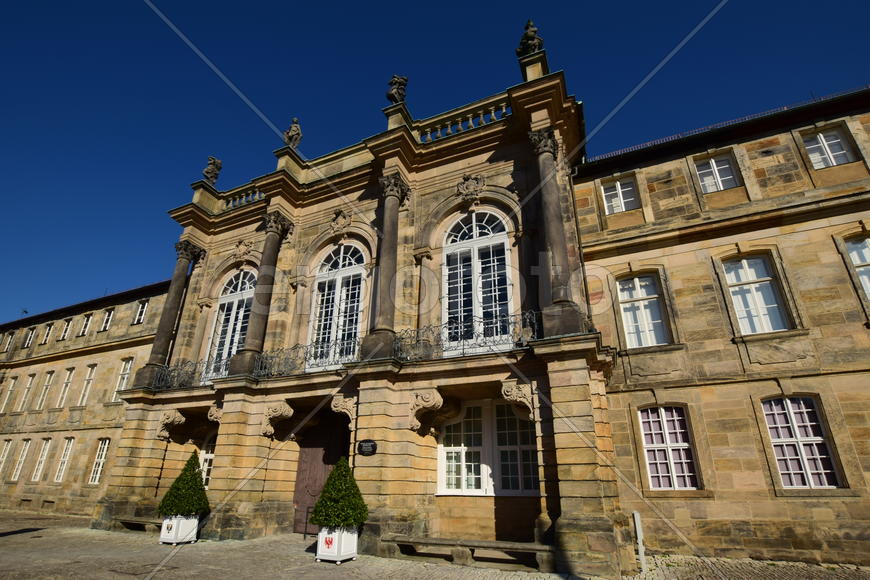 Германия - город Байройт, средневековый замок 