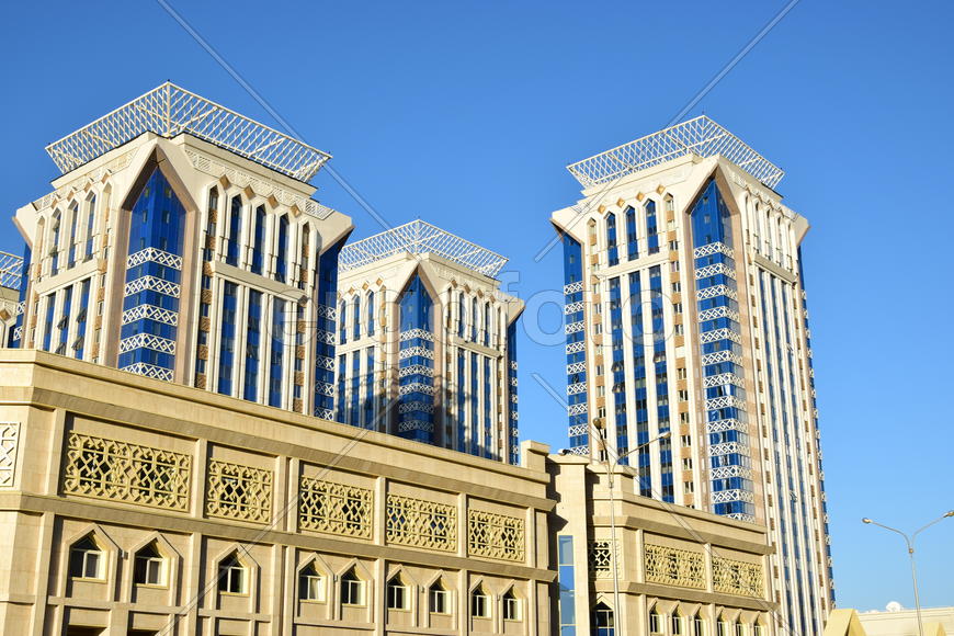 Астана - многоэтажные жилые дома. Архитектура Казахстана 