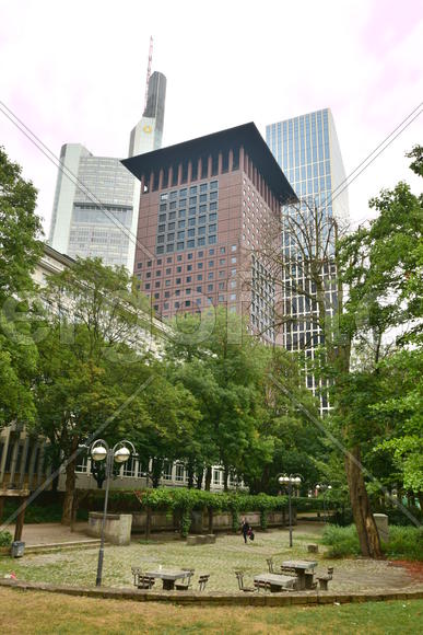 Франкфурт-На-Майне, небоскребы 