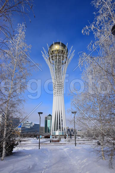 Башня "БАЙТЕРЕК" в Астане