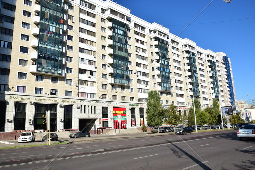 Астана - многоэтажные жилые дома. Архитектура Казахстана 