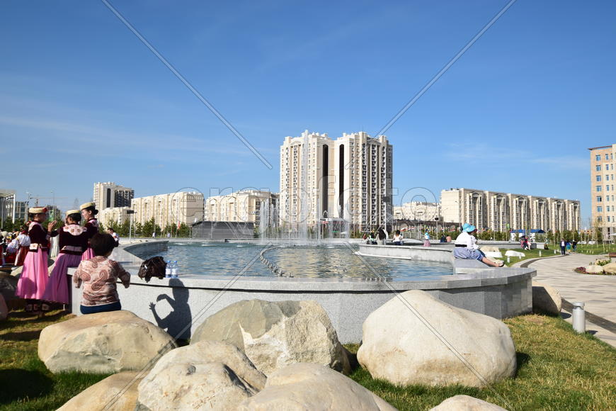 Астана - городская архитектура. Казахстан 