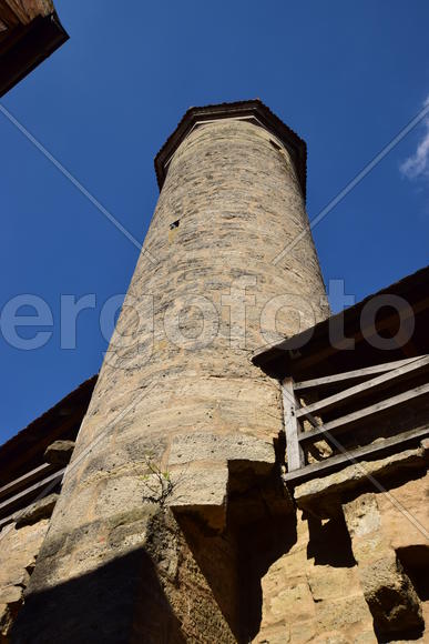 Исторический город Ротенбург в Баварии.