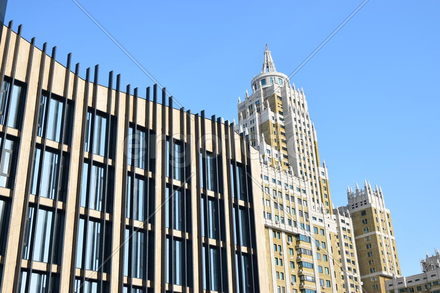 Астана. Городская архитектура. Современные высотные здания 