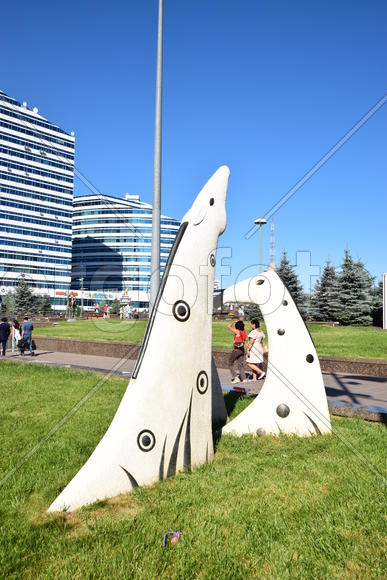 Астана - уличная скульптура