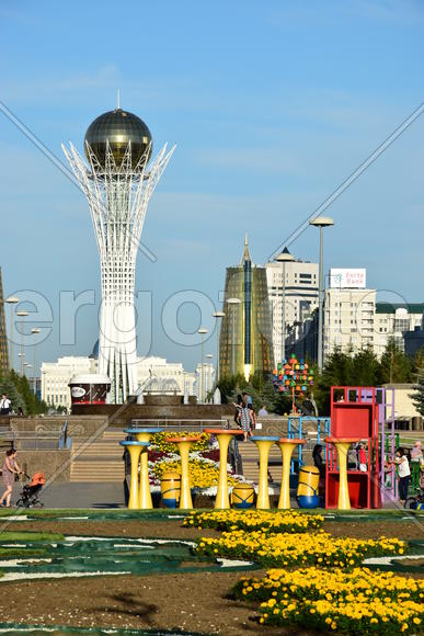 Астана - Башня "Байтерек". Казахстан 