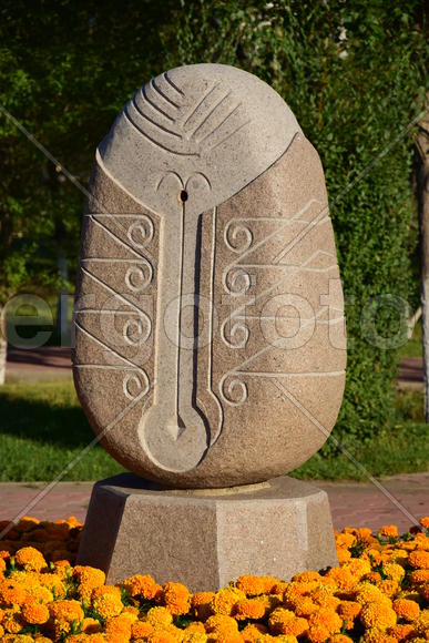 Уличная скульптура Астаны