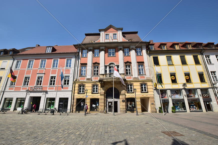 Германия - город Ансбах под Нюрнбергом