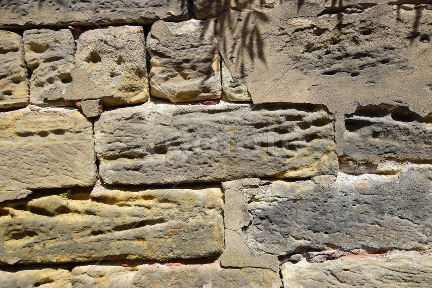 Фон. Текстура каменной стены