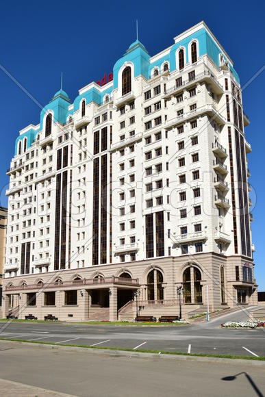 Астана - многоэтажные жилые дома. Архитектура Казахстана 