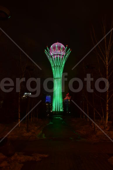 Башня "БАЙТЕРЕК" в Астане