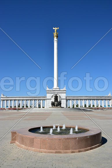 Астана - Площадь независимости. Казахстан