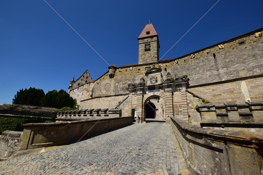 Германия, город Кобург - Крепость ФЕСТЕ КОБУРГ