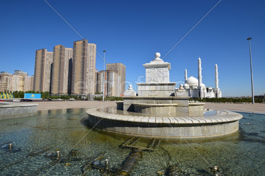 Астана - Площадь независимости. Казахстан