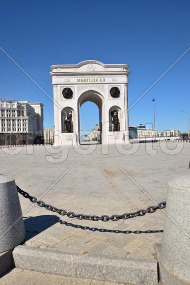 Астана - триумфальная арка. Казахстан