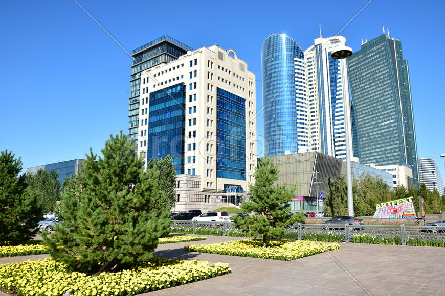 Астана - Современная архитектура города.