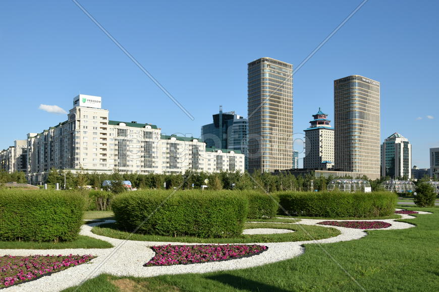Астана - городская архитектура. Казахстан 