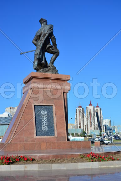 Астана - уличная скульптура. Достопримечательности Казахстана. 