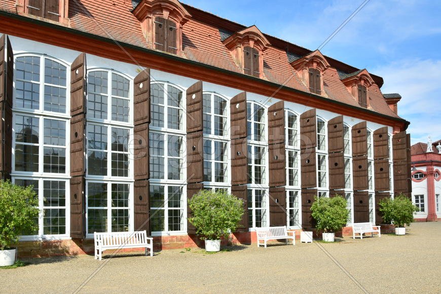 Дворец ЗЕЕХОФ под Бамбергом, Германия.