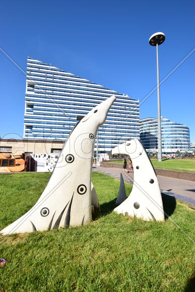 Астана - уличная скульптура