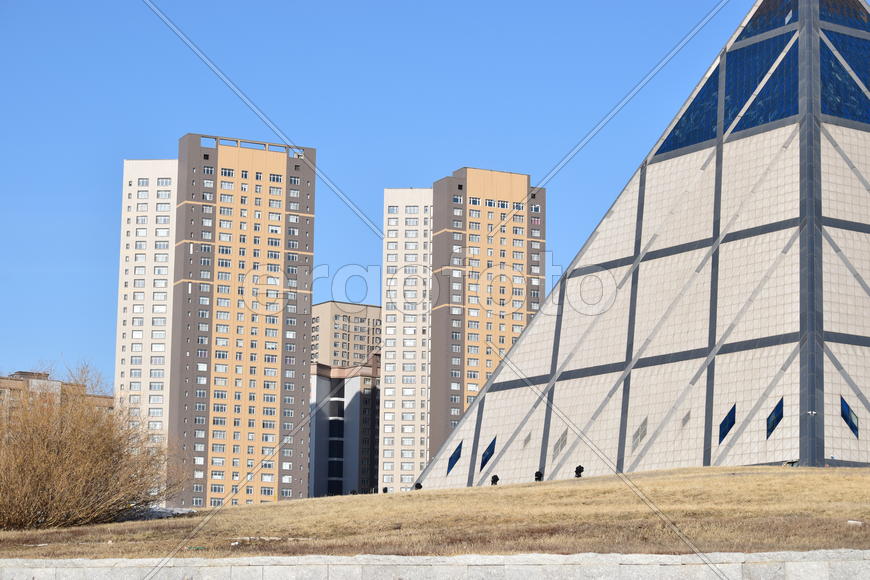 Астана - городская архитектура. Казахстан 