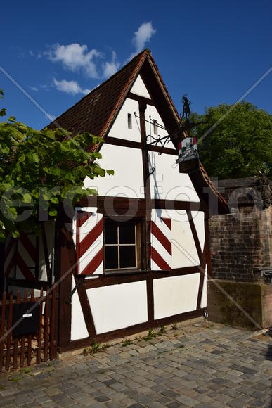 Германия - город Нюрнберг. Памятник архитектуры 