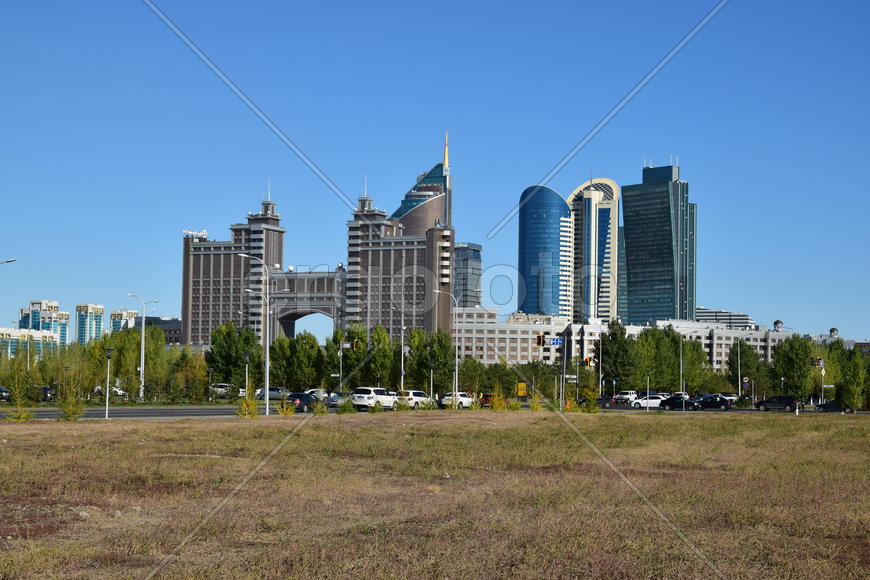 Астана - высотные здания 