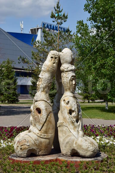 Уличная скульптура Астаны
