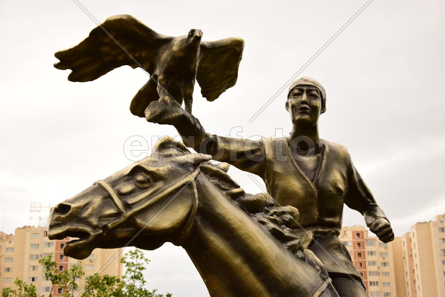 Уличная скульптура Астаны