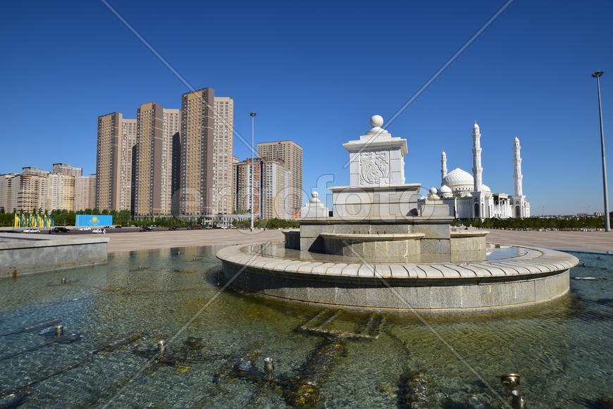 Астана - Площадь независимости. Казахстан