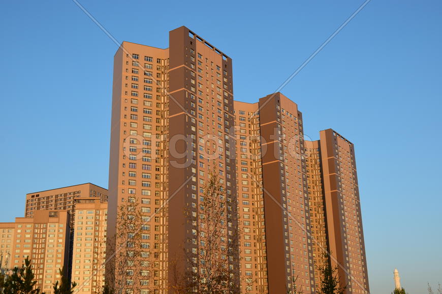 Астана - многоэтажные жилые дома