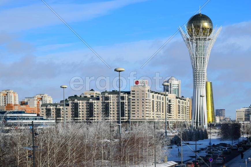 Башня "БАЙТЕРЕК" в Астане