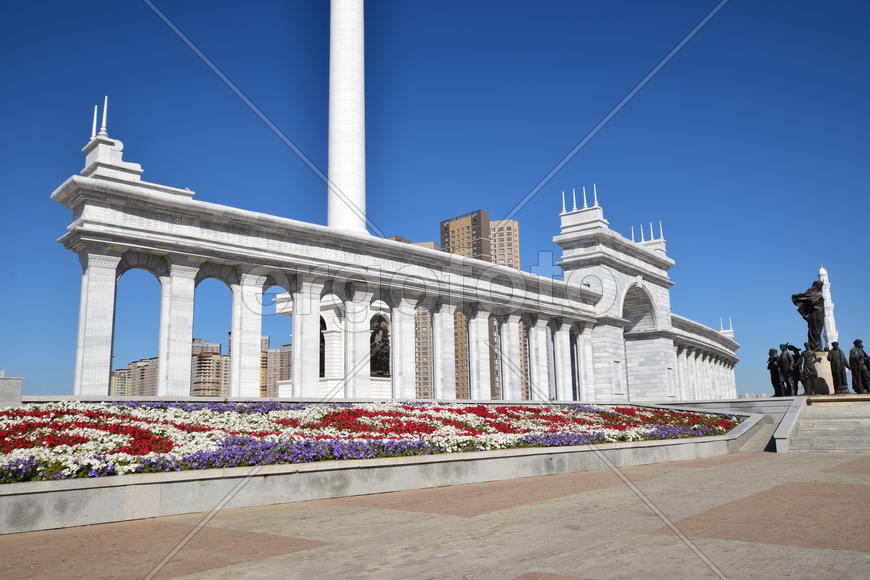 Астана - Площадь независимости. Казахстан