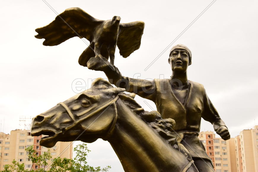 Уличная скульптура Астаны