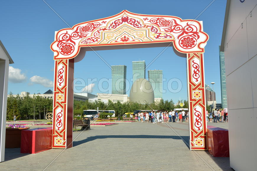 Астана - Архитектура города. Казахстан 