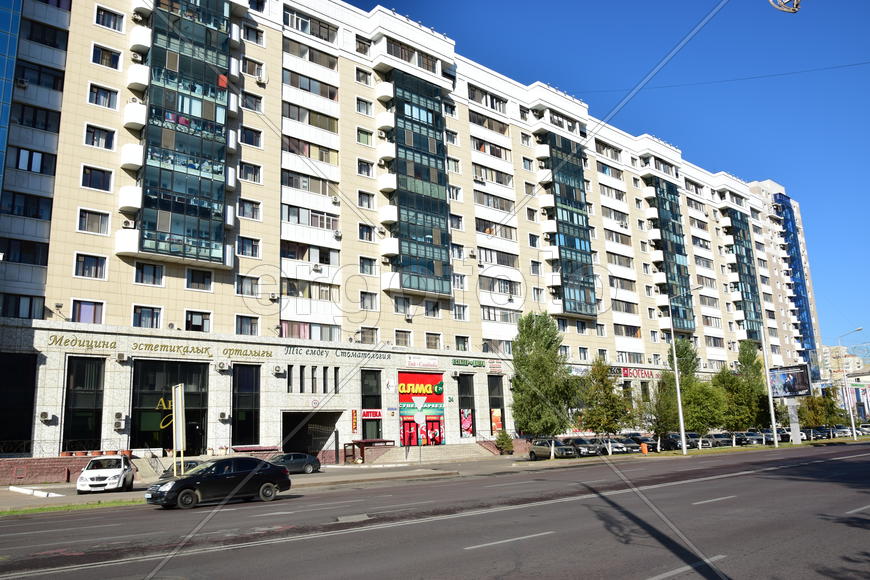 Астана - многоэтажные жилые дома. Архитектура Казахстана 