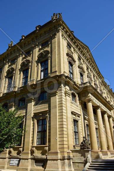 Германия - Город Вюрцбург, резиденция.