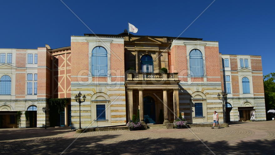 Германия - город Байройт, памятник архитектуры 