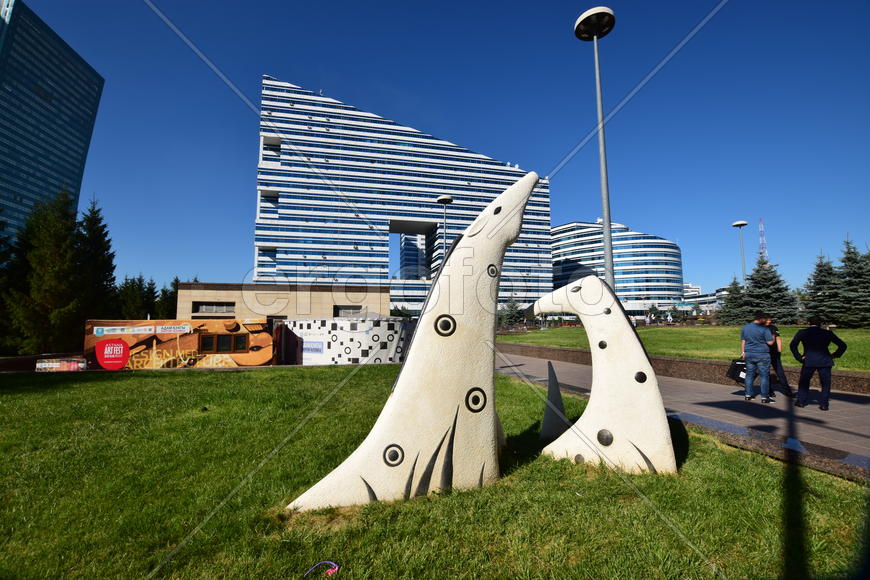 Астана - уличная скульптура