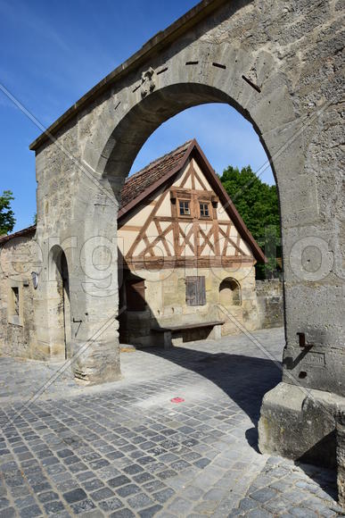 Германия - исторический город Ротенбург в Баварии