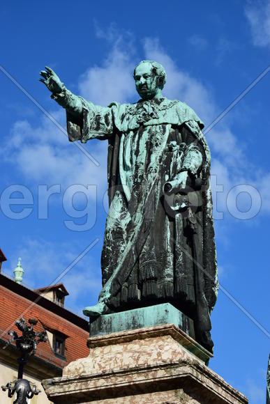 Германия - город Бамберг. Скульптуры 