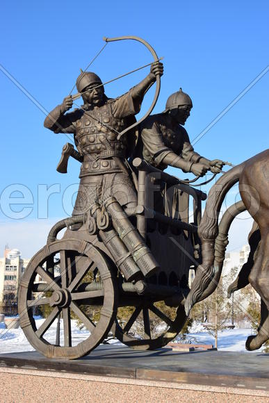 Уличная скульптура Астаны